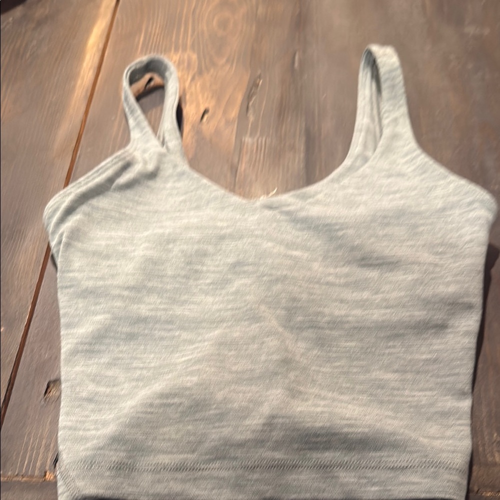 Lululemon Athletica Gray Tank Top